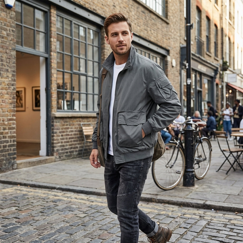 Men's Weatherproof Tactical Utility Jacket
