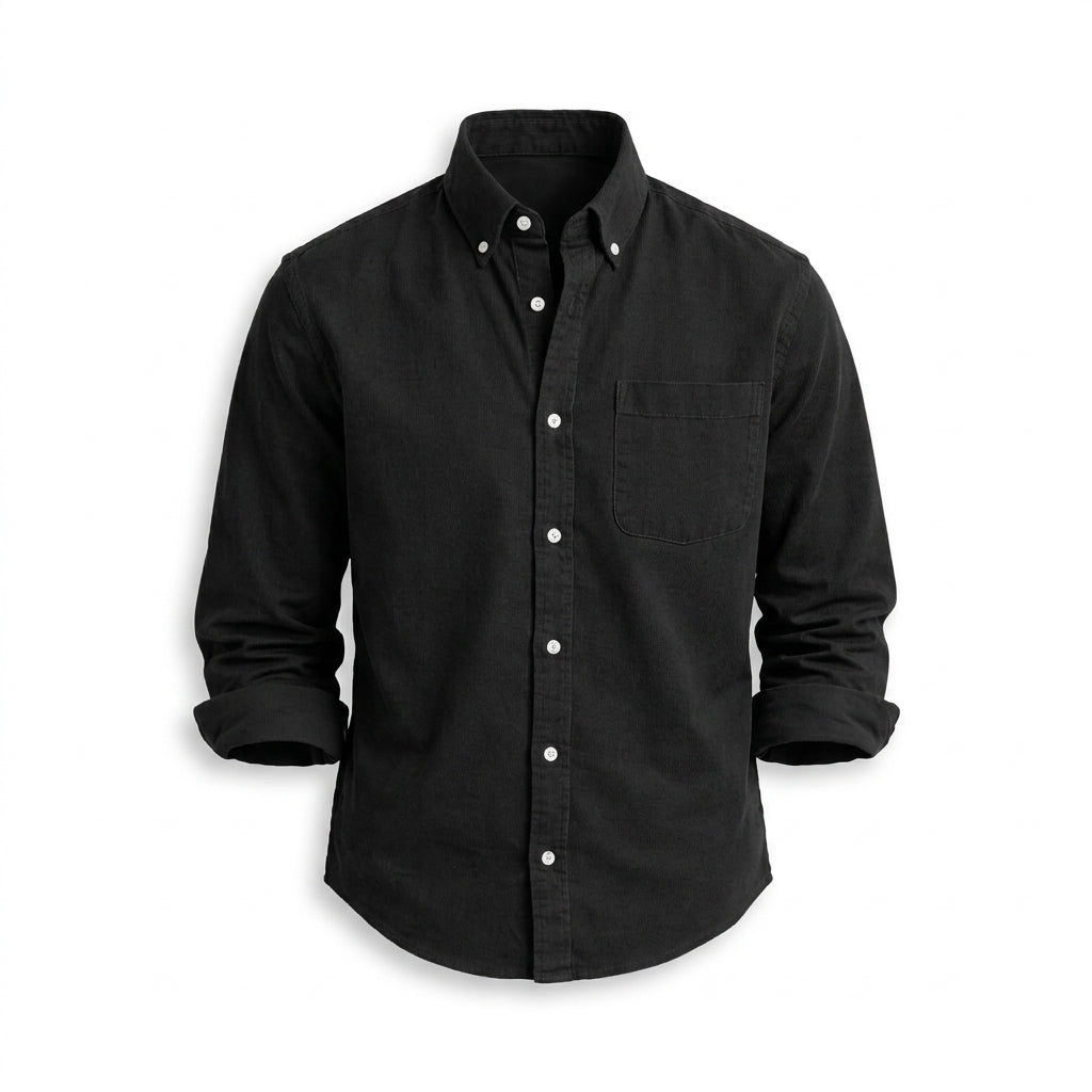 Men’s Classic Handmade Casual Button-Down Shirt