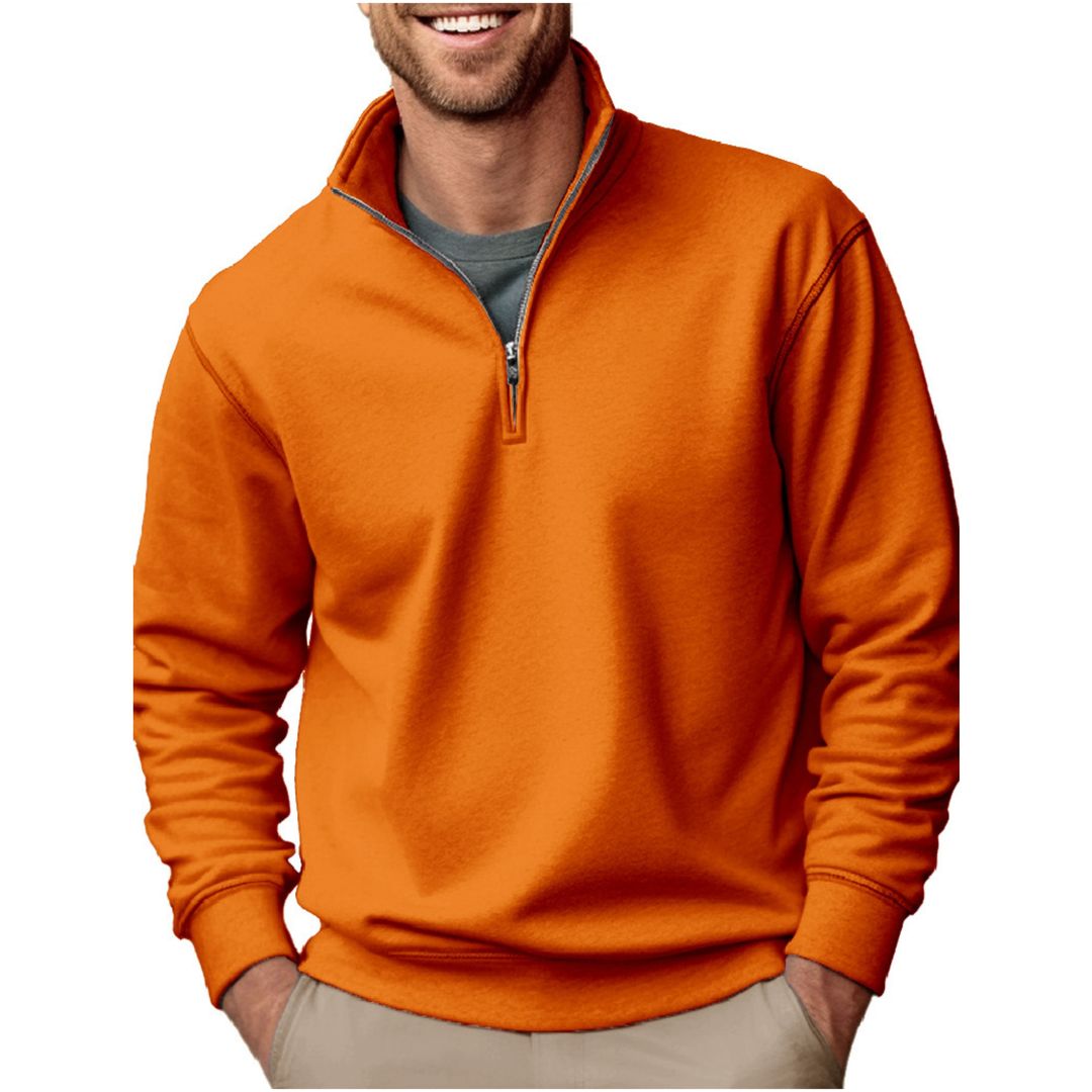 Men's Casual Zipper Sweatshirt
