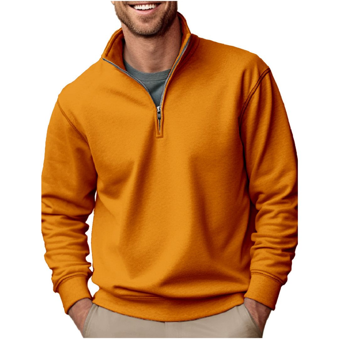 Men's Casual Zipper Sweatshirt