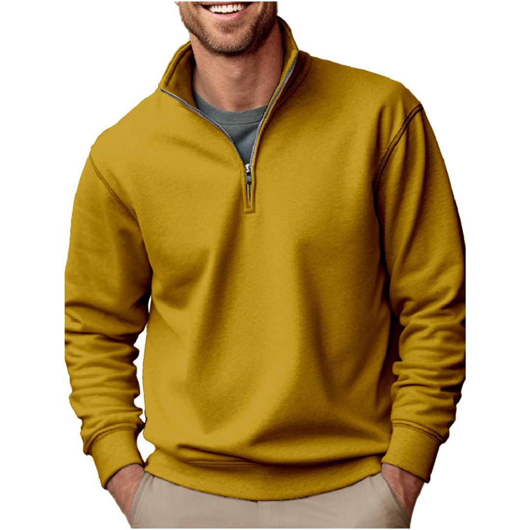 Men's Casual Zipper Sweatshirt