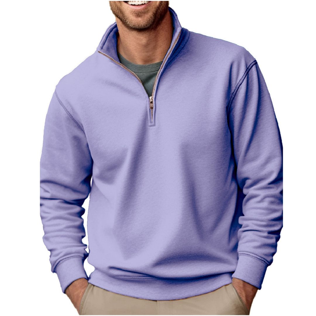 Men's Casual Zipper Sweatshirt