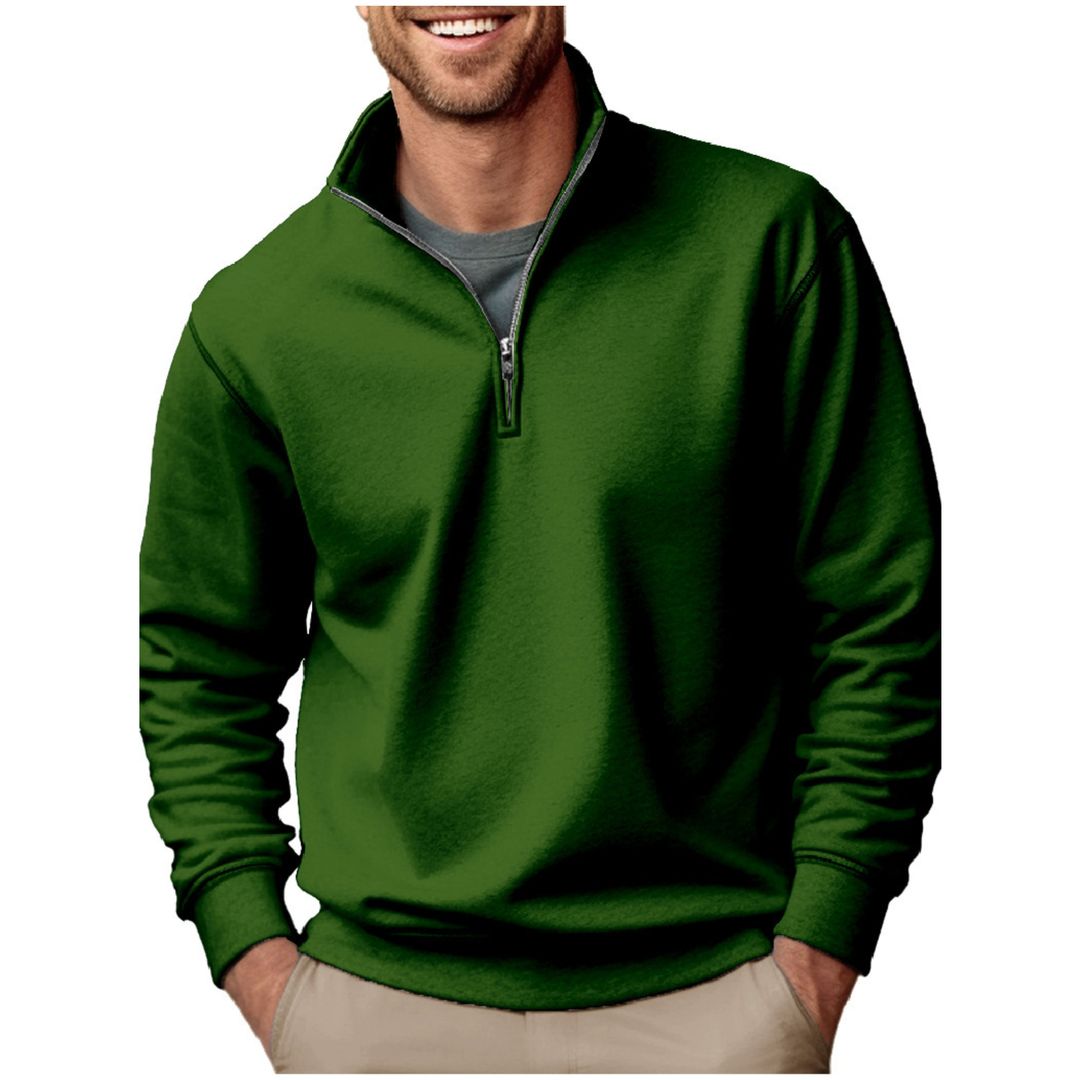 Men's Casual Zipper Sweatshirt