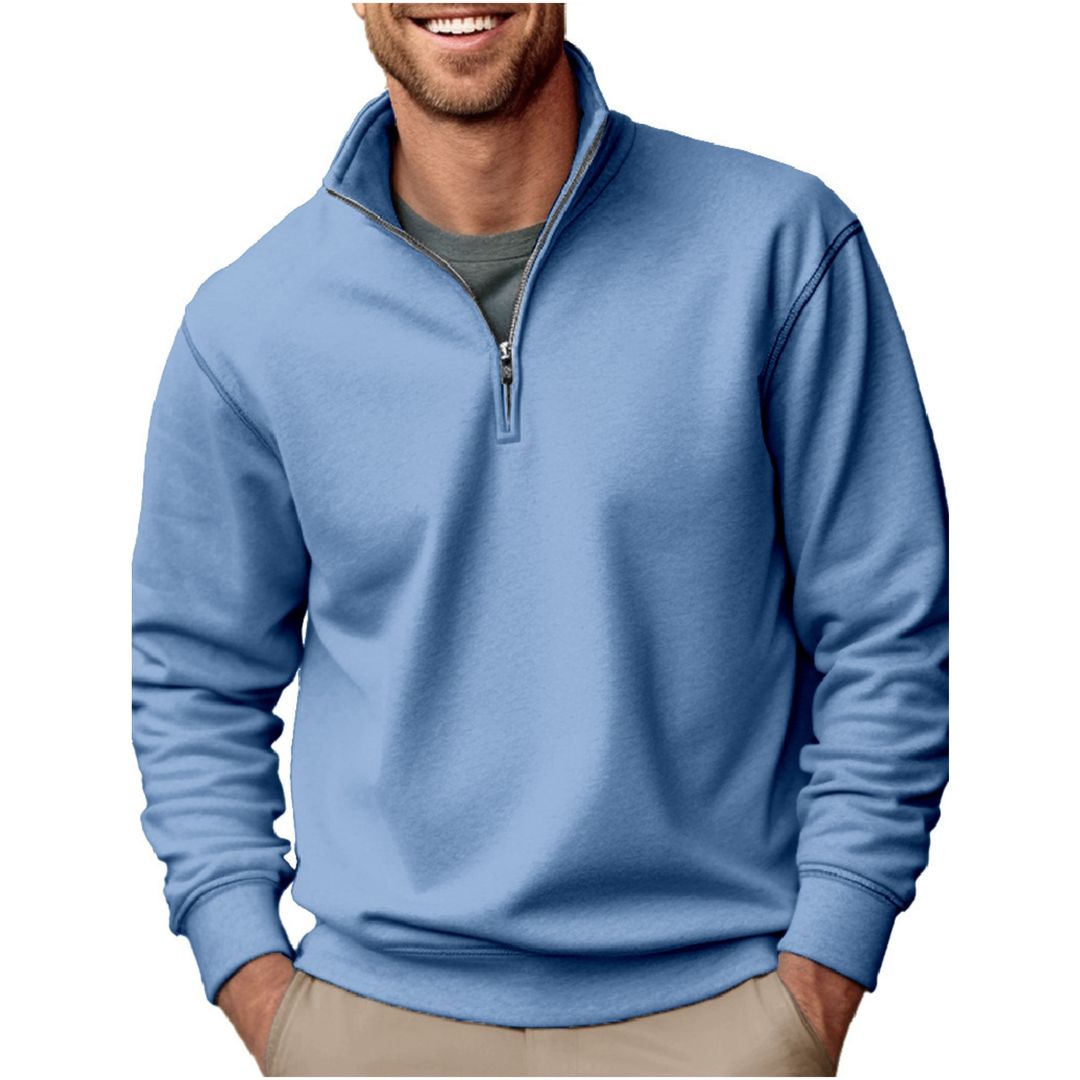 Men's Casual Zipper Sweatshirt