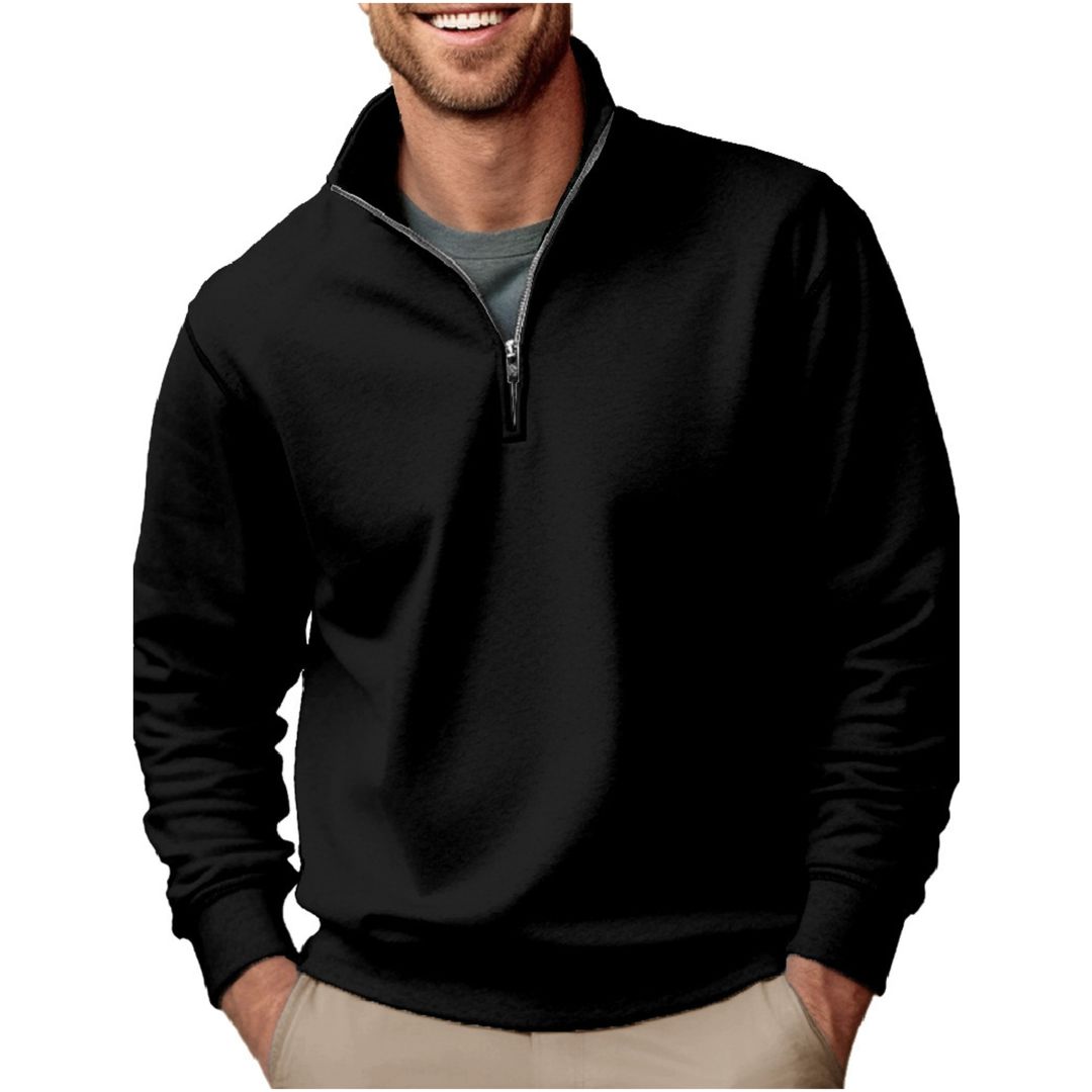 Men's Casual Zipper Sweatshirt