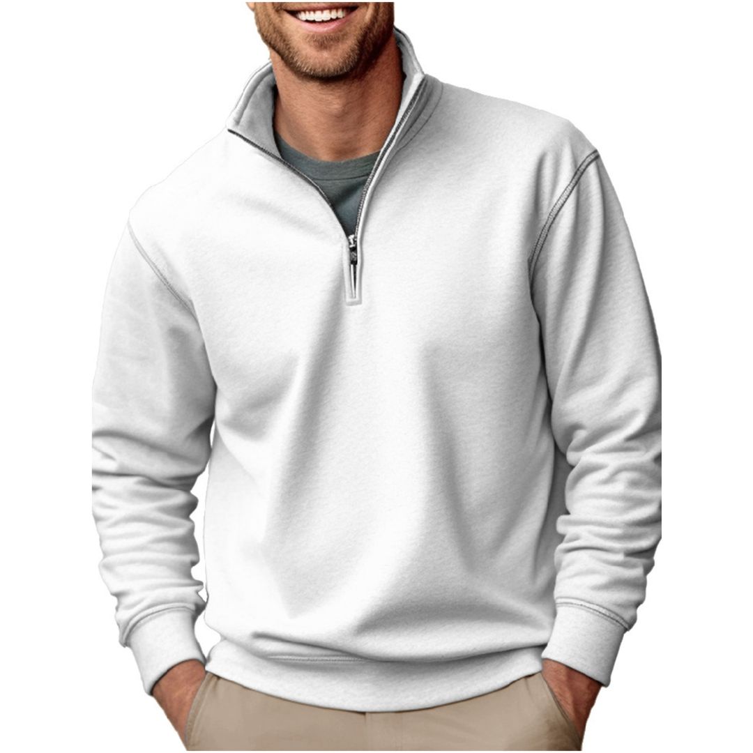 Men's Casual Zipper Sweatshirt