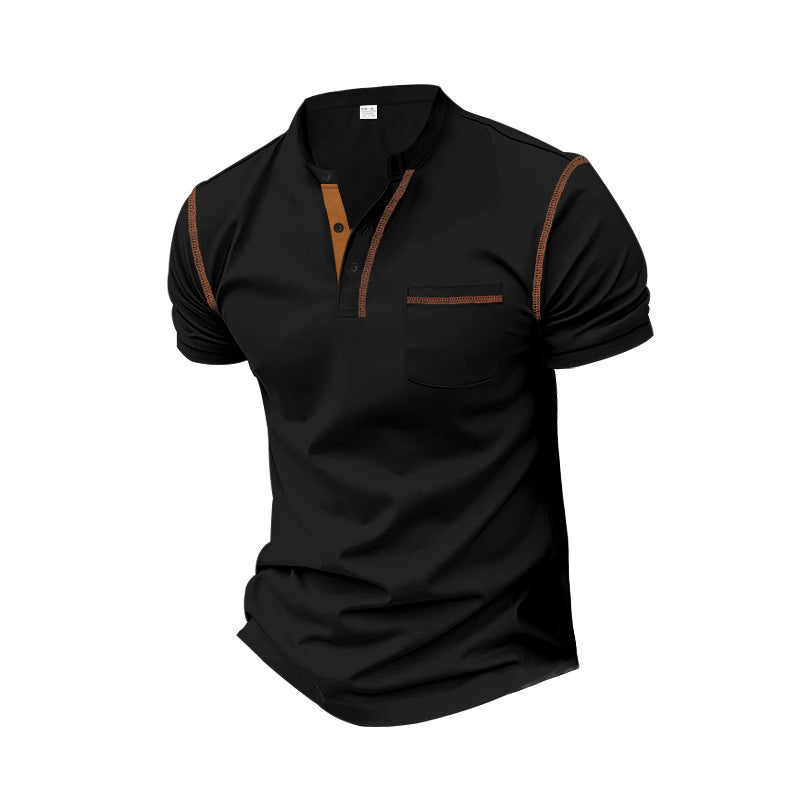 Herren moderner klassischer Polo -Shirt