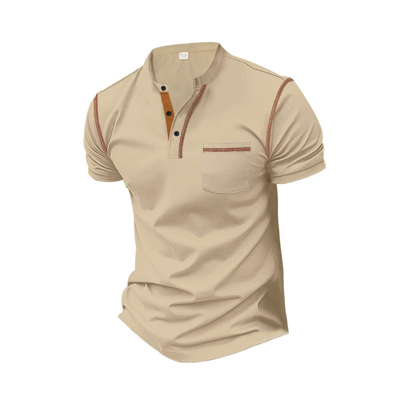 Herren moderner klassischer Polo -Shirt