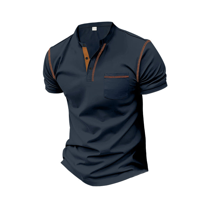 Herren moderner klassischer Polo -Shirt