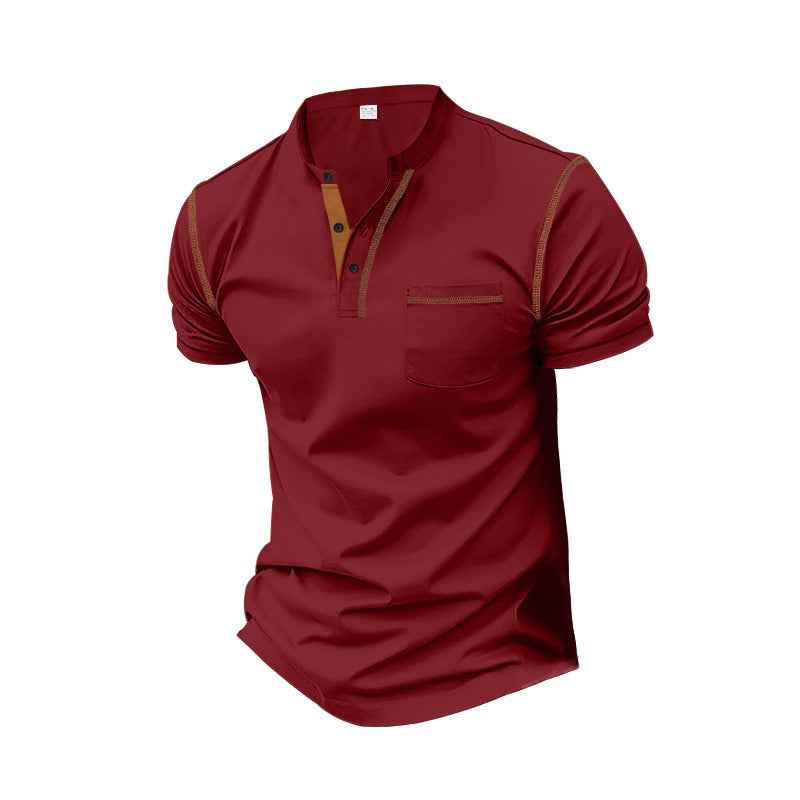 Herren moderner klassischer Polo -Shirt