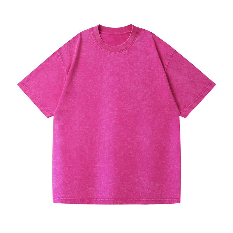 Vintage-T-Shirt für Herren aus Premium-gewaschener Baumwolle