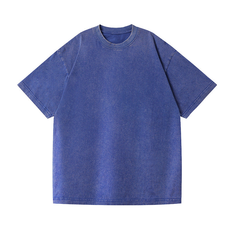 Vintage-T-Shirt für Herren aus Premium-gewaschener Baumwolle