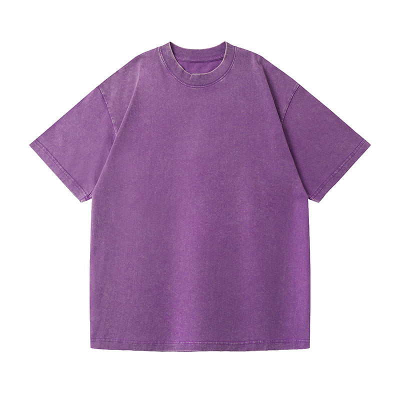 Vintage-T-Shirt für Herren aus Premium-gewaschener Baumwolle