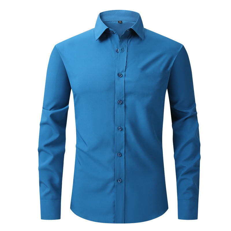Blue shirt on a white background