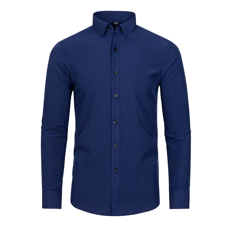 Blue shirt on a white background